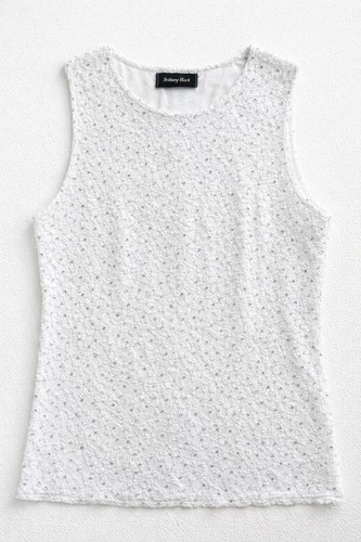 Brittany black lace beaded top - brittany,