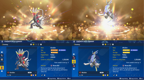 Shiny 6iv eventi koraidon - koraidon, e/o