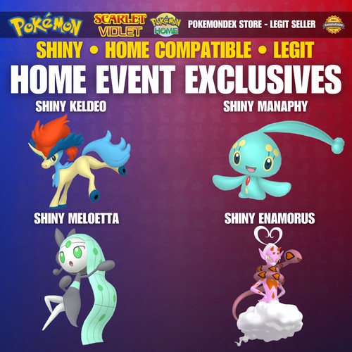 Shiny home events keldeo - ✨,