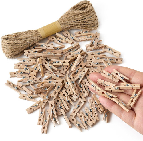 Mini mollette legno - mini,