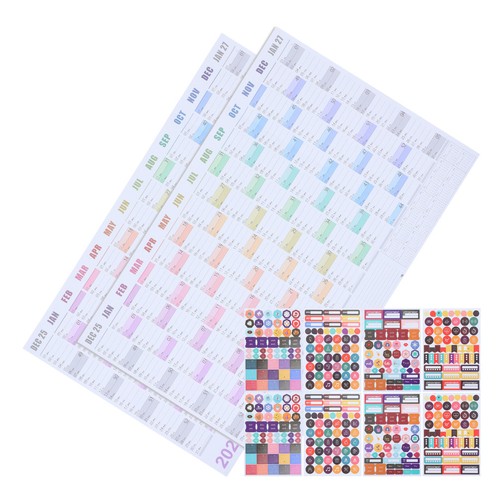 Set calendario parete - set, da