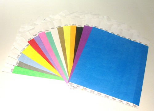 Braccialetti carta tyvek - di,