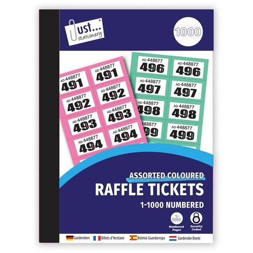 Biglietti lotteria guardaroba - biglietti,