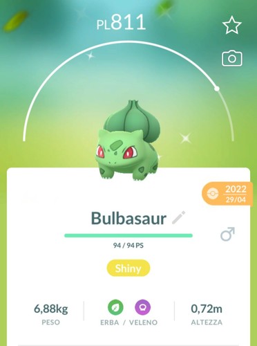 Shiny bulbasaur lucido - shiny,