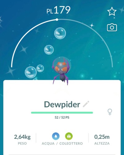 Shiny dewpider lucido - dewpider,