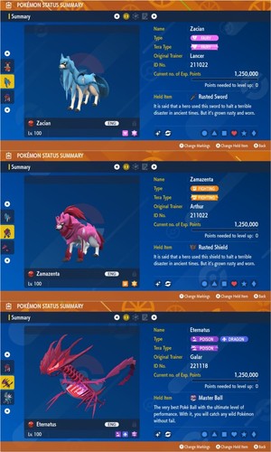 Shiny 6iv xxxl - shiny, zacian