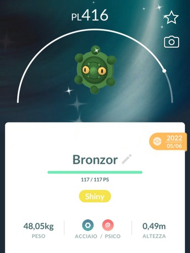 Shiny bronzor lucido - shiny,