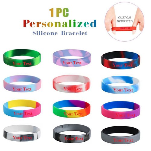 Braccialetti silicone - braccialetti,