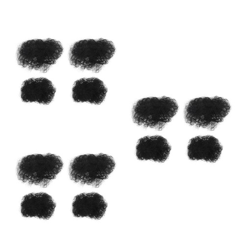 Parrucca nera afro parrucca
