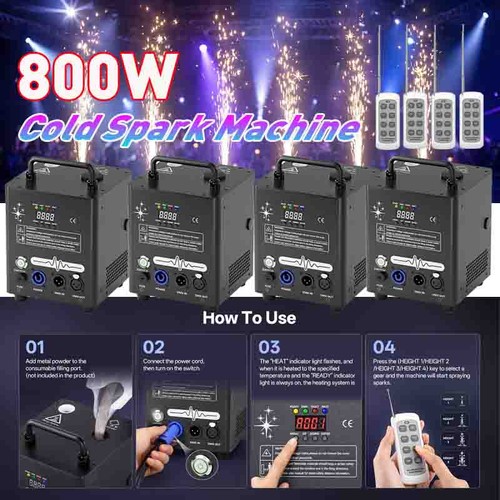 Pezzi 800w cold spark - pezzi,